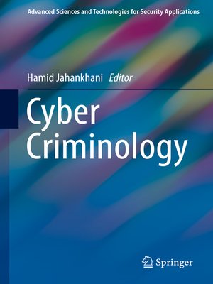 cover image of Cyber Criminology
